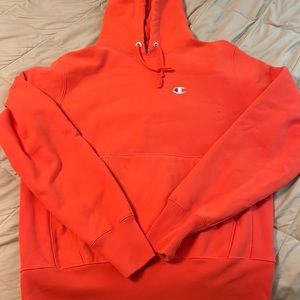 Champion hoodie orange